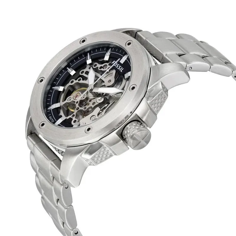 Fossil Modern Machine Automatic Skeleton Dial Men's Watch- ME3081